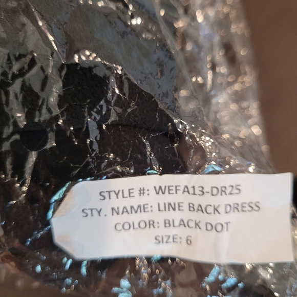 NWT Whitney Eve Line Back Dress - Picture 5 of 5